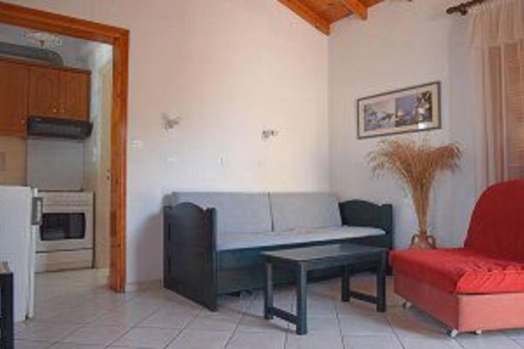 Δίχωρο Στούντιο Στον Κέντρο Του Αρμενιστή Apartment Armenistis  Exterior foto